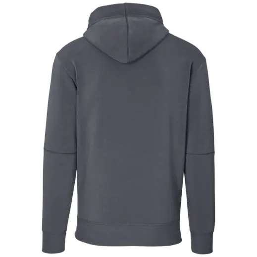 Mens Vital Hooded Sweater Grey Back